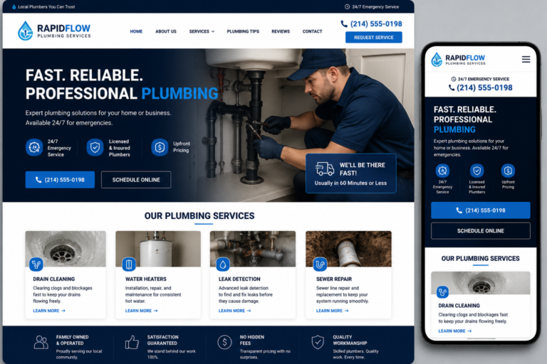 RapidFlow Plumbing Services
