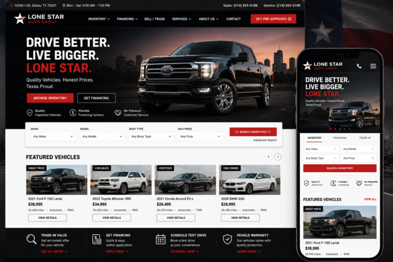 DriveMax Auto Sales Platform